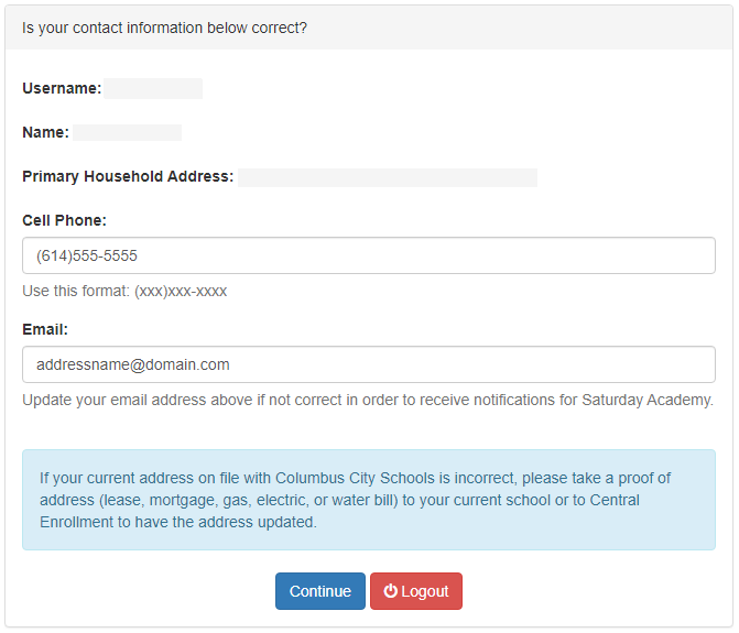 Image showing verification screen Image showing verification screen